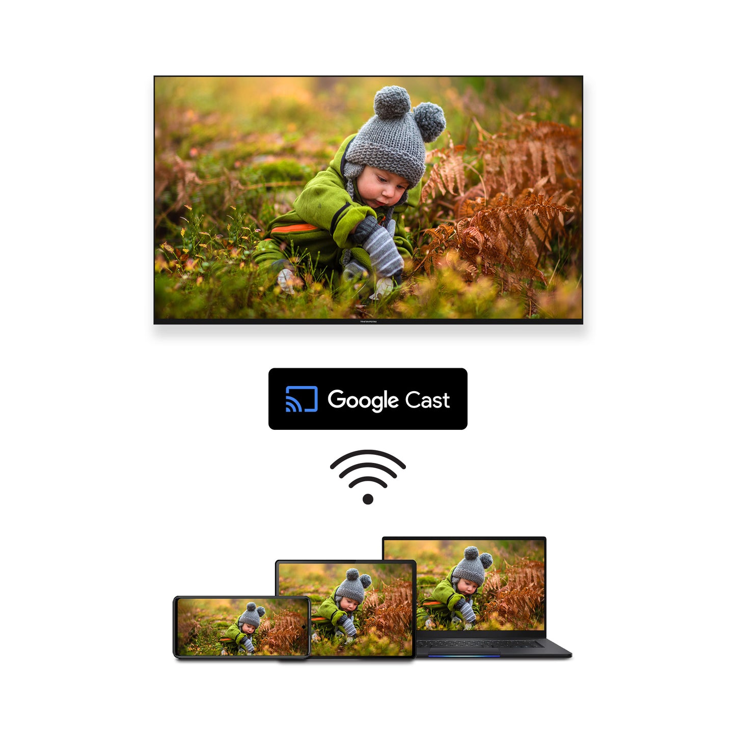 Thomson 145G - Chromecast - 8 GB - Streaming Stick