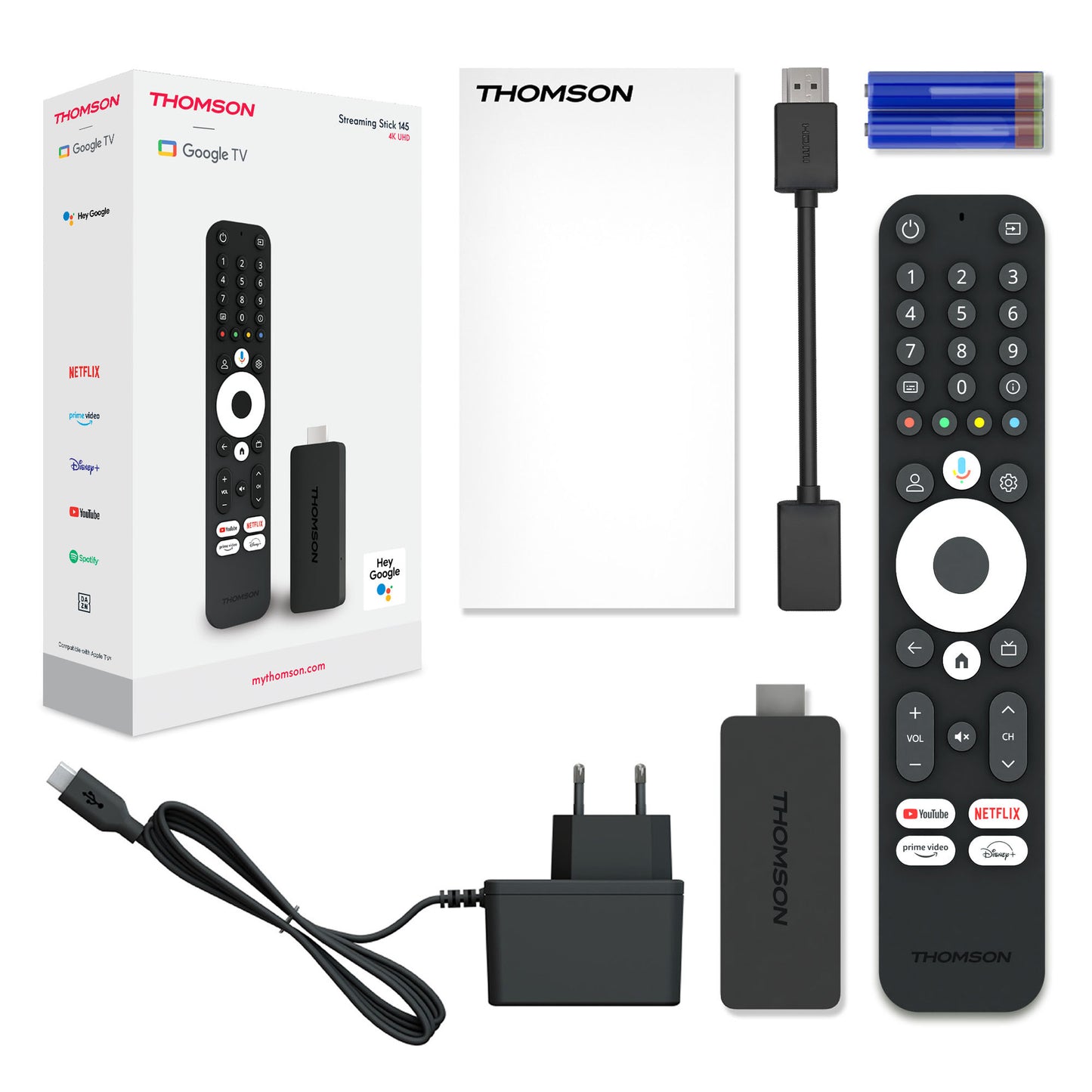 Thomson 145G - Chromecast - 8 GB - Streaming Stick