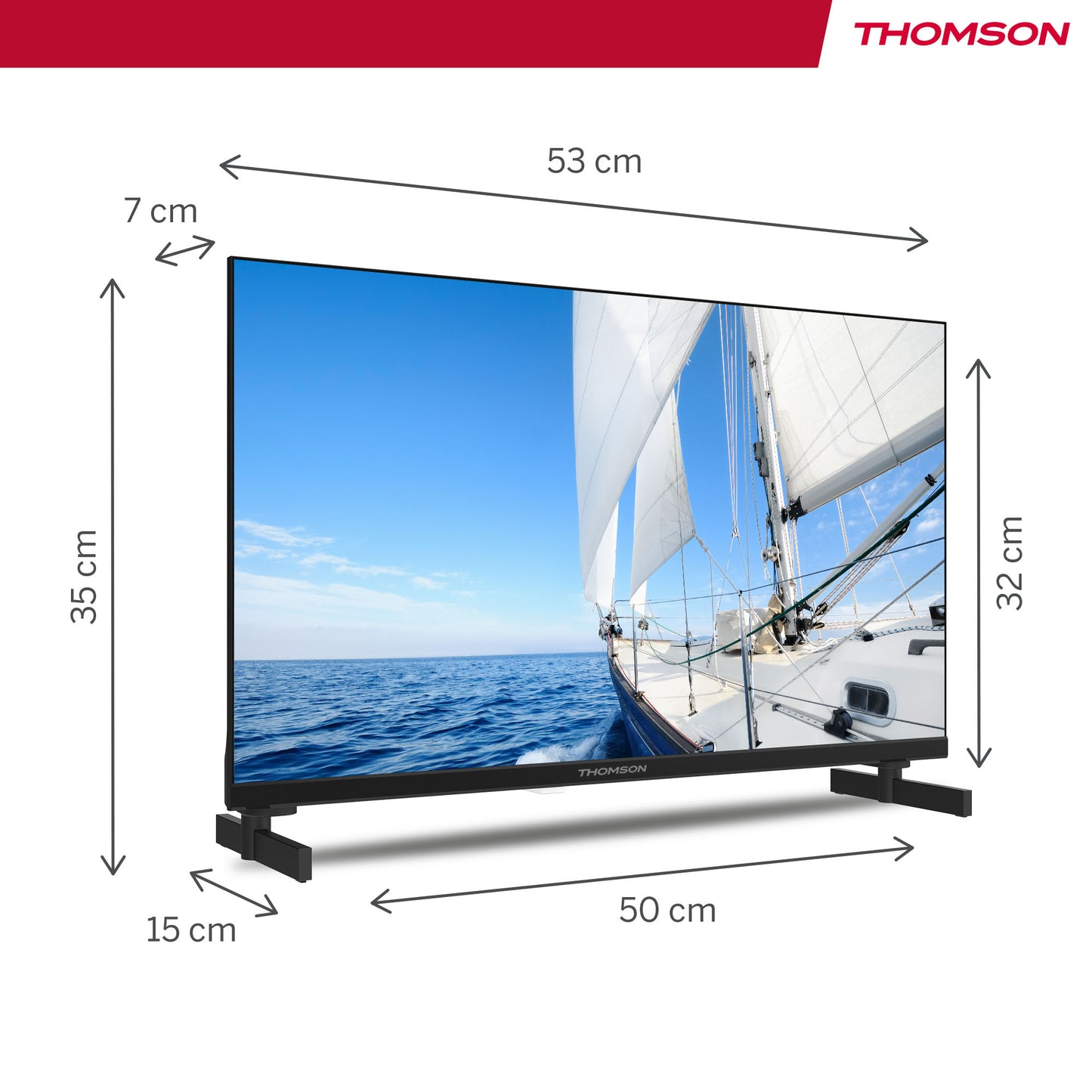 Thomson Android HD LED SMART TV - 24HA2S13C