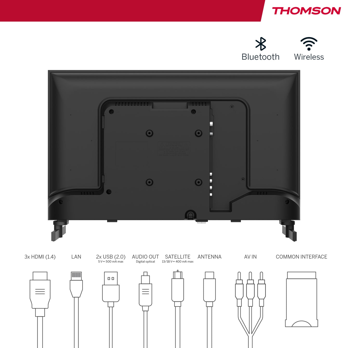 Thomson Android HD LED SMART TV - 24HA2S13C
