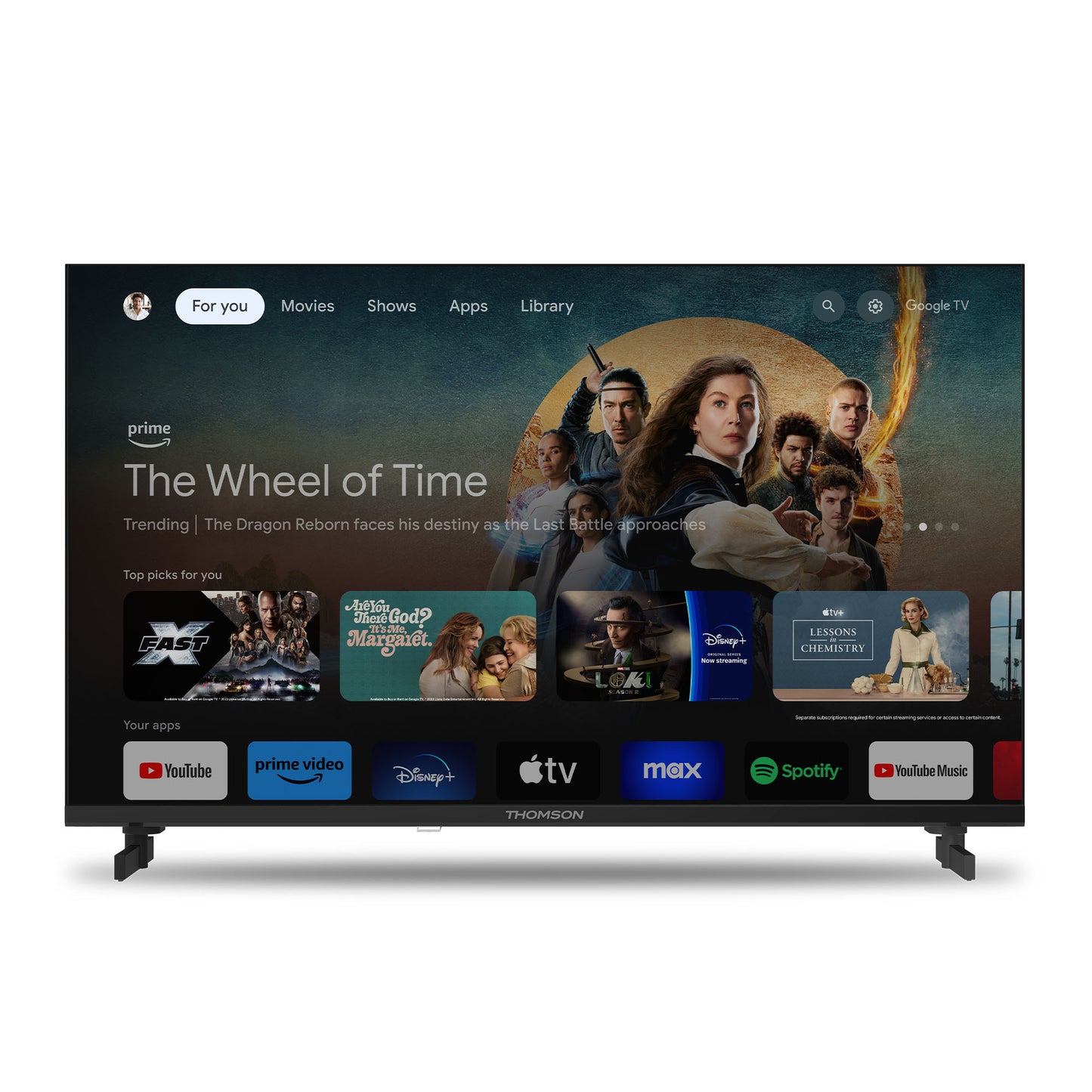 Thomson Google FULL HD LED SMART TV - 32FG2S14C