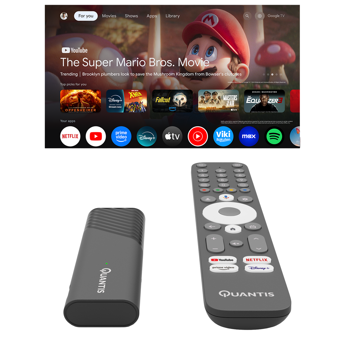 Quantis QE600 - Streaming Stick