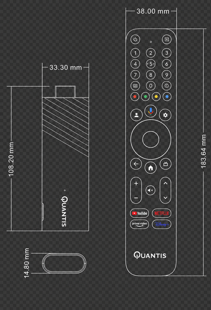 Quantis QE600 - Streaming Stick